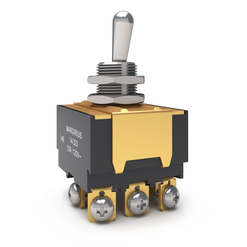 Toggle switch 3D TurboSquid 1213322