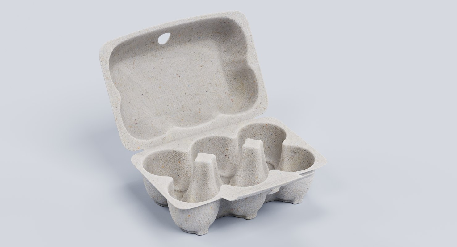 Egg box rigged 3D model TurboSquid 1274032