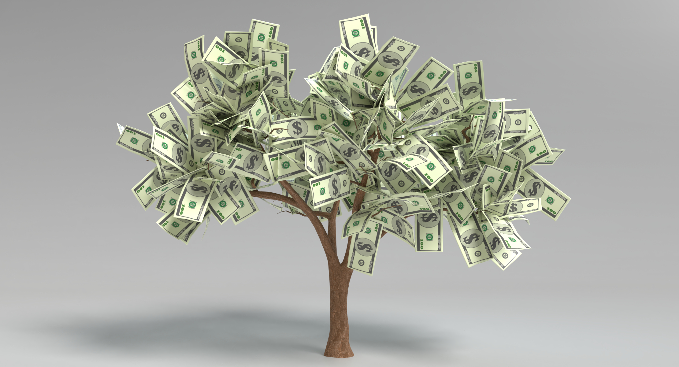 Money tree 3D TurboSquid 1289538