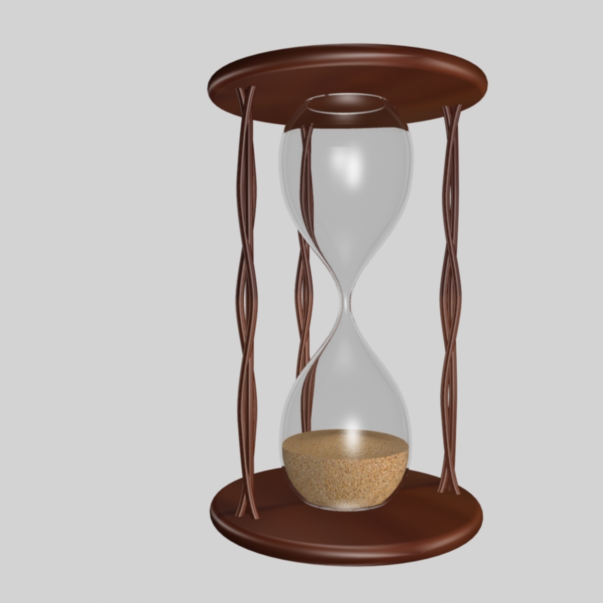 Sand clock model TurboSquid 1315628