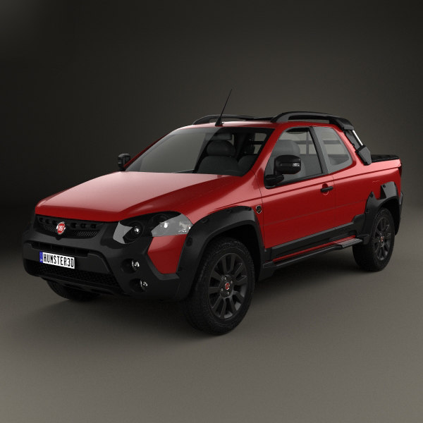 3D Model Fiat Strada Adventure - Turbosquid 1331739