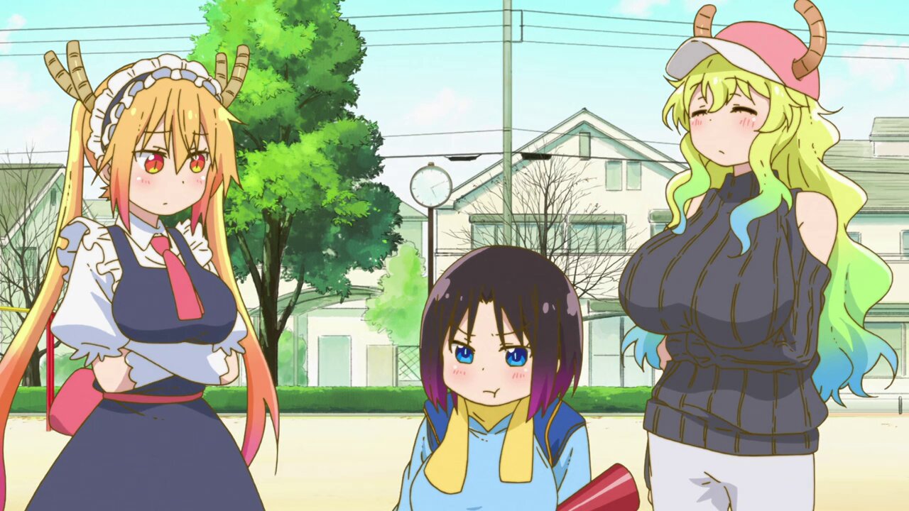 Troupe Dragon, On Stage! (They Had A Troupe Name, Huh) Miss Kobayashi's Dragon Maid S01E10