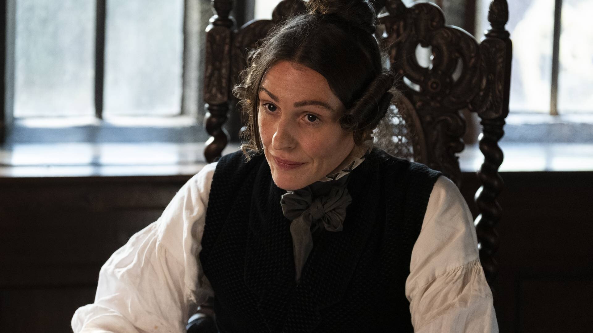 I was just passing Gentleman Jack S01E01 TVmaze