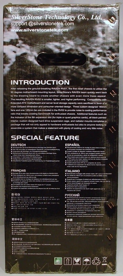 SilverStone Raven RV02-BW Case