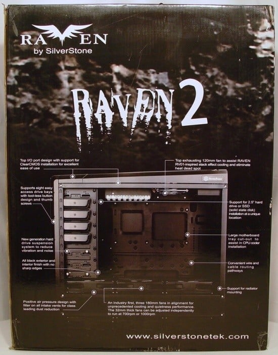 SilverStone Raven RV02-BW Case