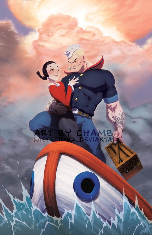 29 artists' interpretations of a more realistic Popeye