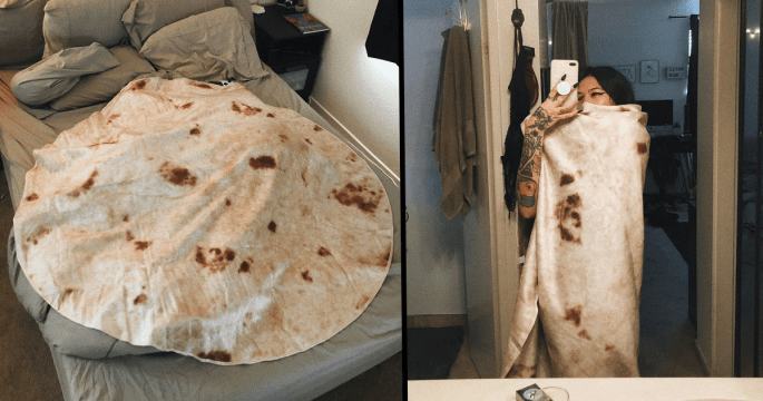 You Can Now Buy a Tortilla Blanket so You Can Turn Into a Real Life