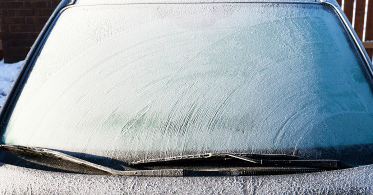 This Weatherman Reveals the Secret To Defrosting Your Windshield In