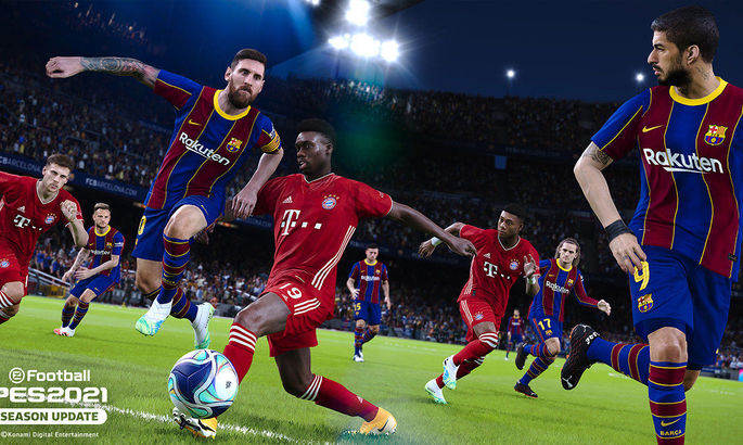 Разные версии Месси. Состоялся релиз Pro Evolution Soccer ...