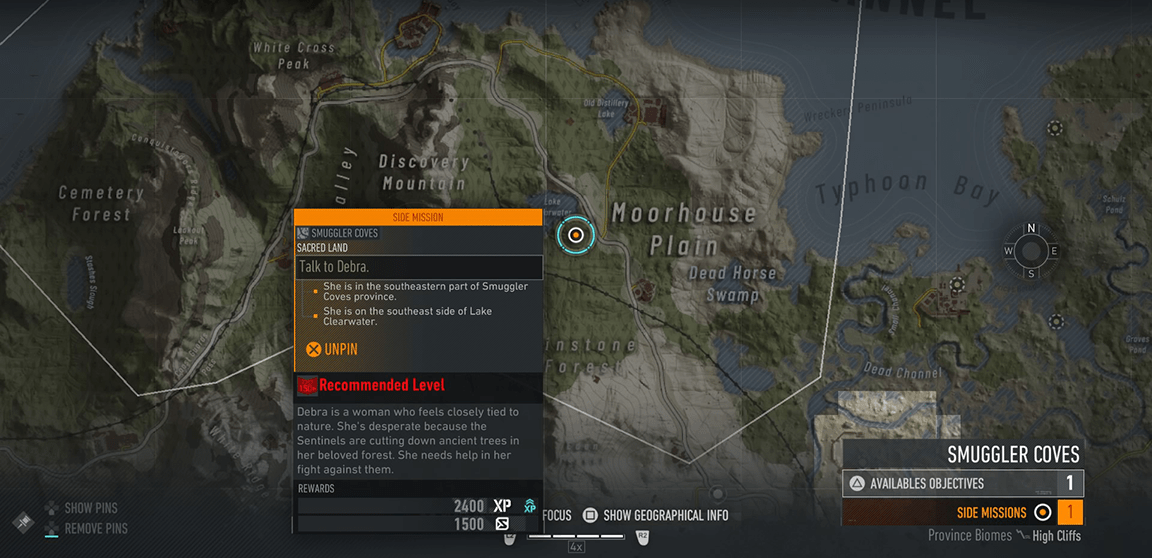 Accessing the "Sacred Land" mission in Ghost Recon Breakpoint Ubisoft