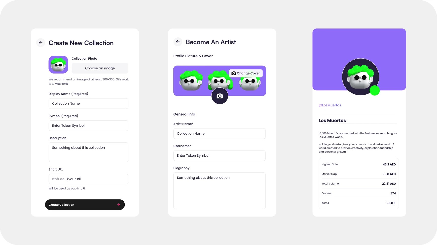 Crea un NFT Marketplace Ucraft Next next2
