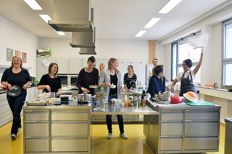 Gesundheitsförderung Vollwertküche UNI for LIFE