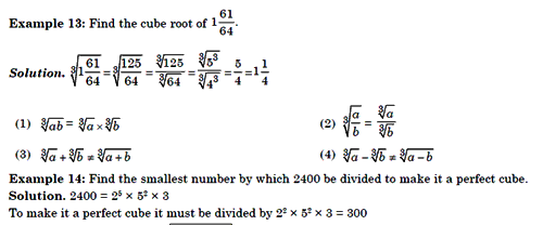 Course) CSAT Paper II Basic Numeracy Square Root & Cube