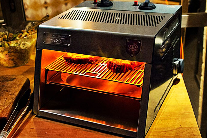 Grilling Steaks in a Glorified Toaster Oven A Portable Broiler That