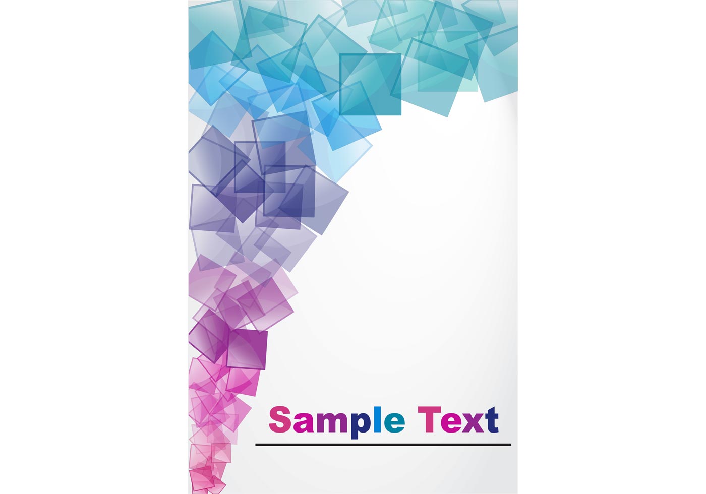Abstract Vector Background With Blocks Download Free