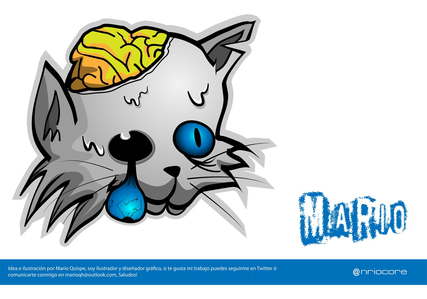Zombie Cat Vector Free Vector Art at Vecteezy!