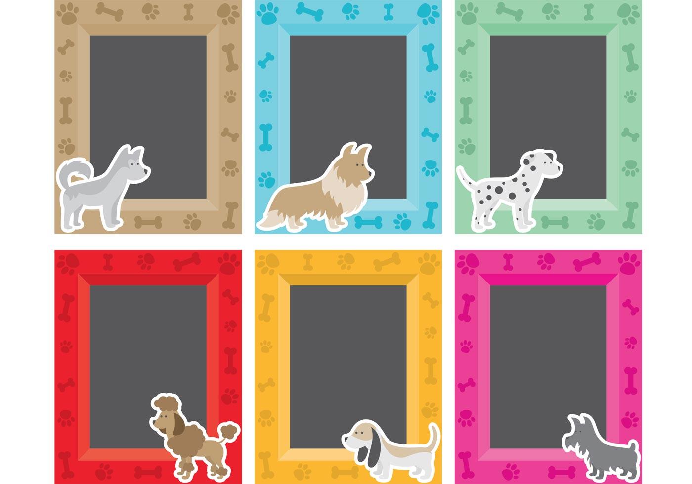 Pet Frames 84413 Vector Art at Vecteezy