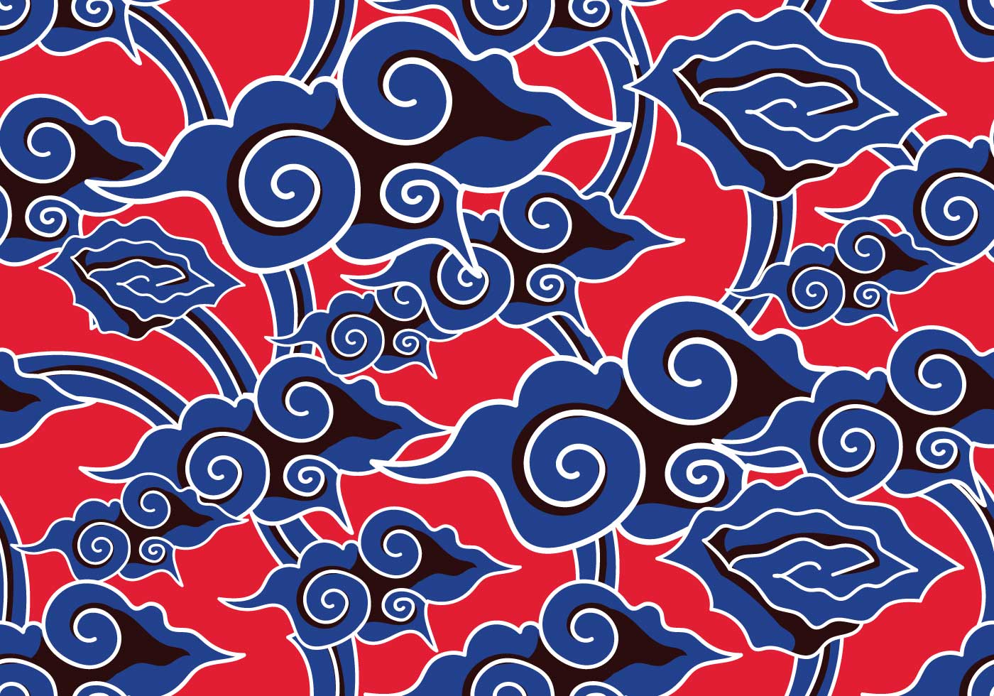 Batik Background Vector 105374 Vector Art at Vecteezy