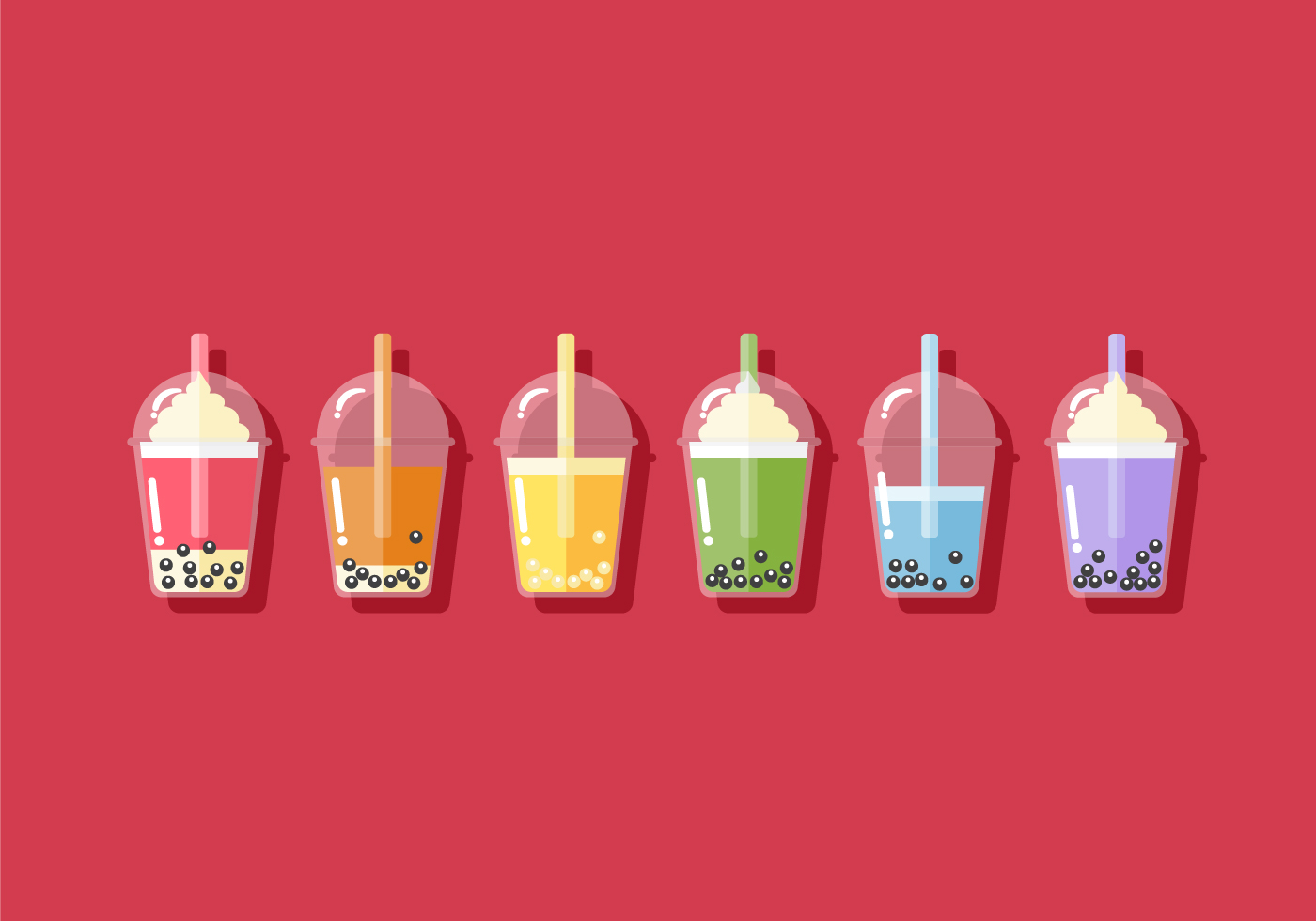 Vector Bubble Tea Download Free Vector Art, Stock Graphics & Images