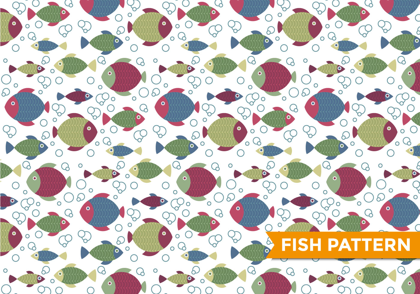 Free Printable Fish Outline Pages One Little Project