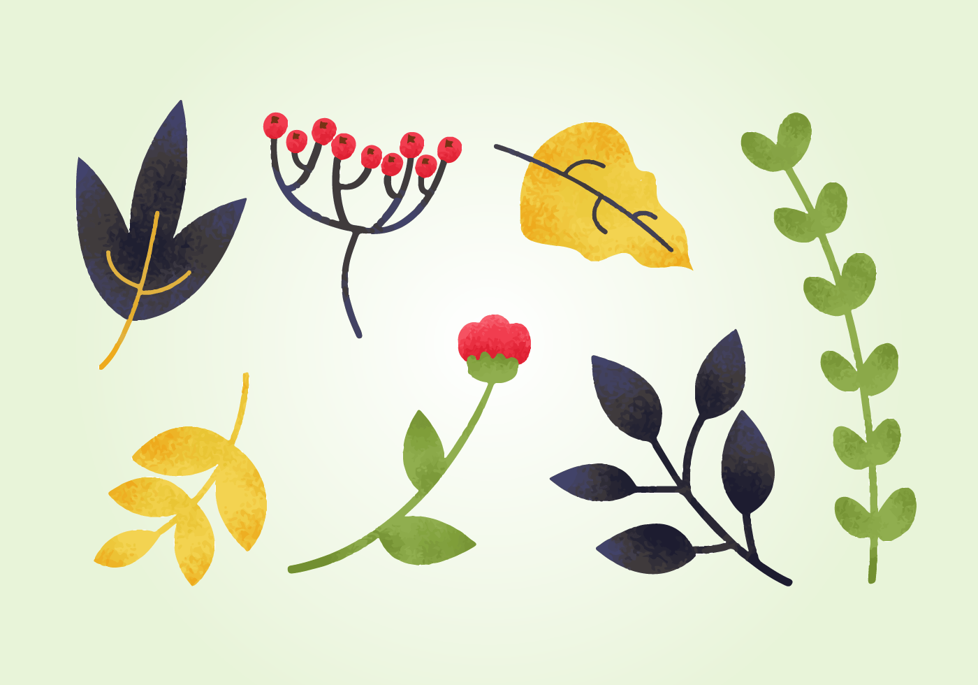 Free Grainy Natural Elements 152741 Vector Art at Vecteezy