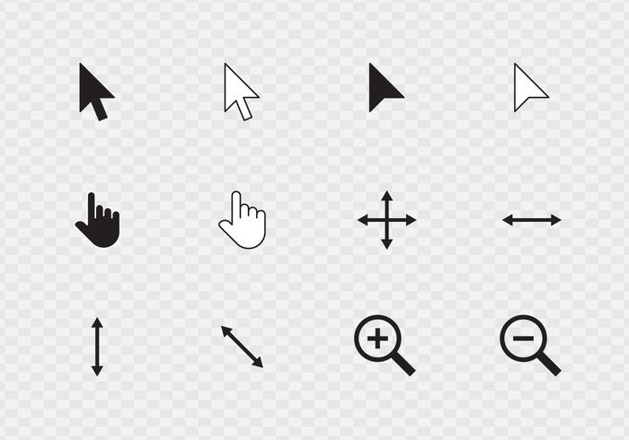 CursorIconSet Download Kostenlos Vector, Clipart Graphics