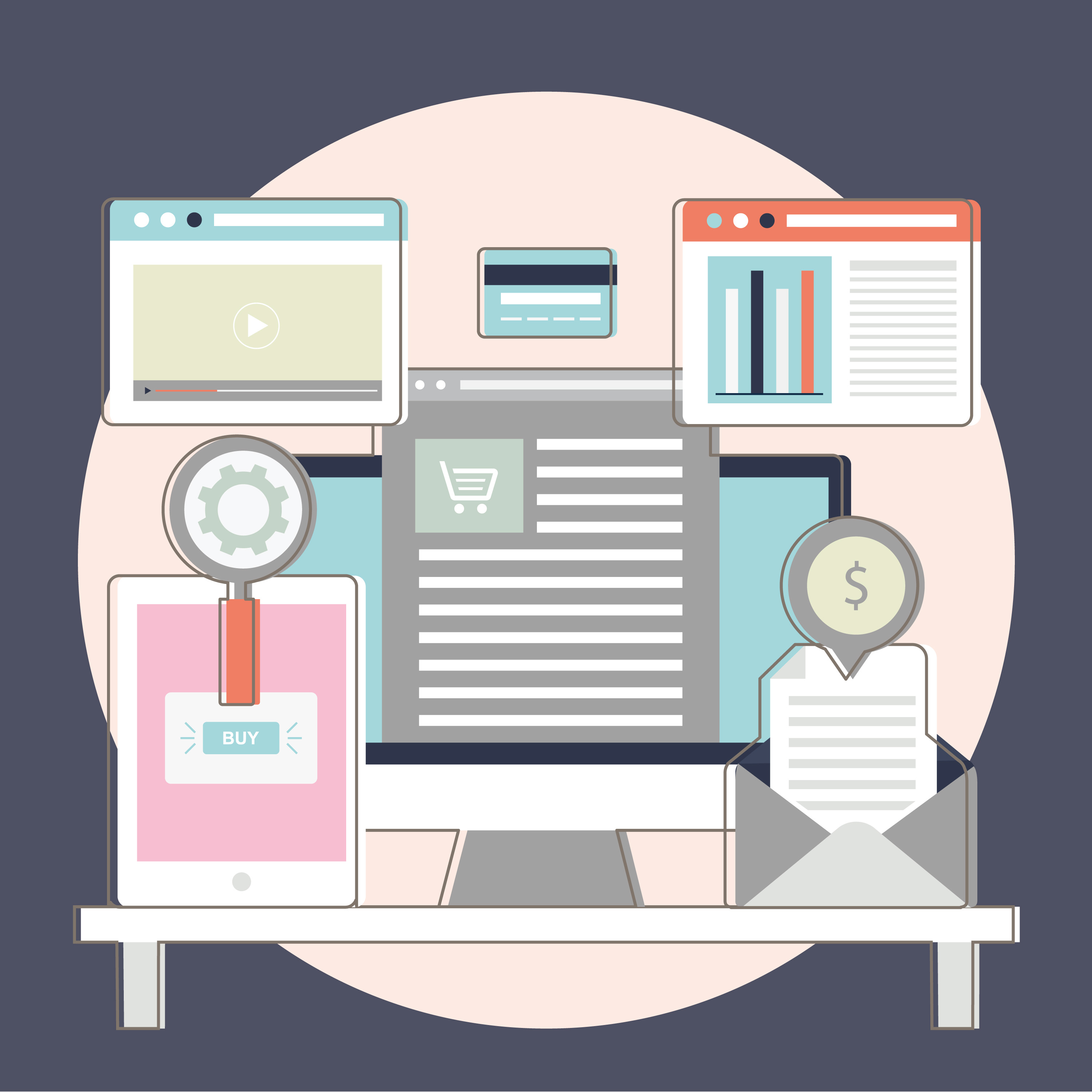 Vector site Design Elements 217253 Vector Art at Vecteezy