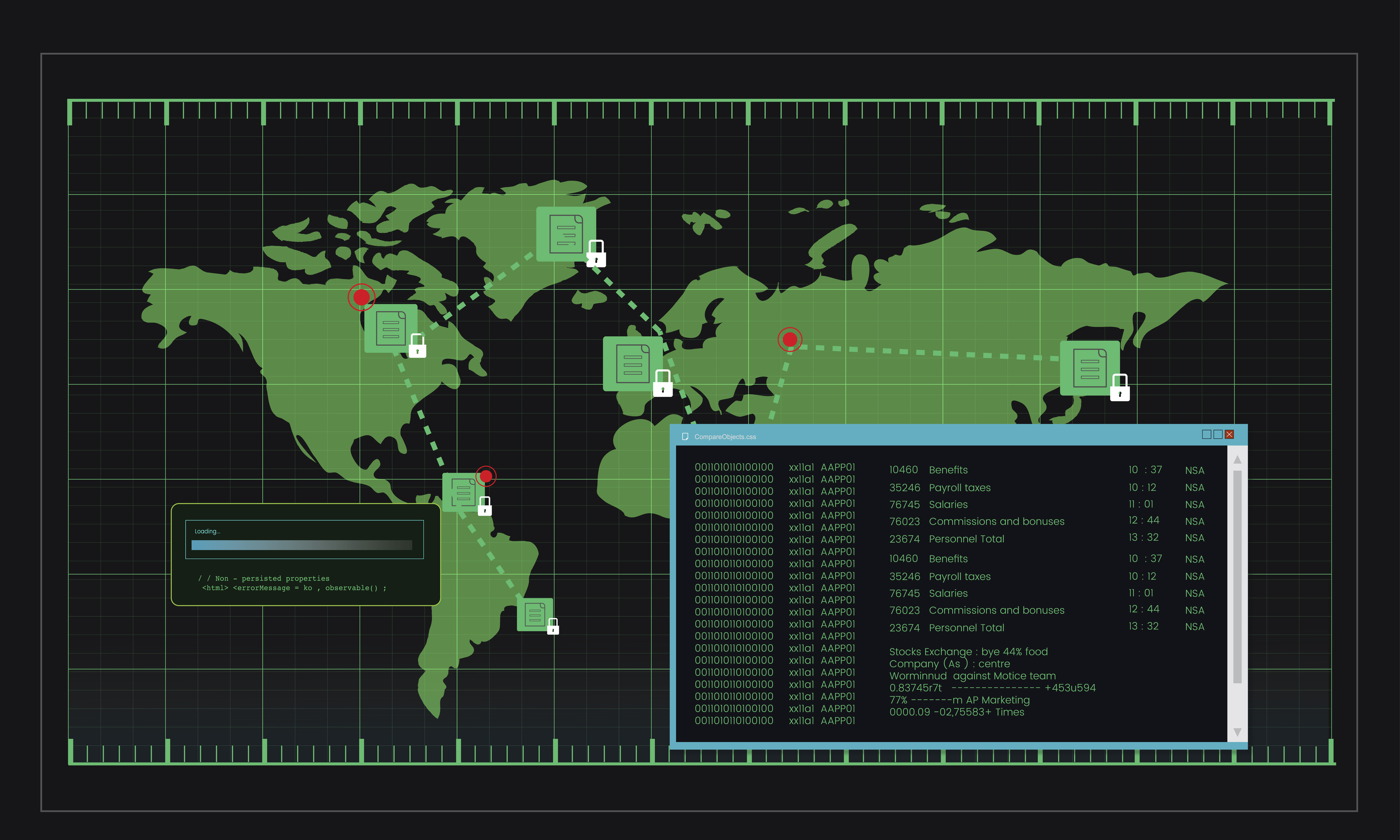 Illustration of computer hacking code Download Free Vectors, Clipart