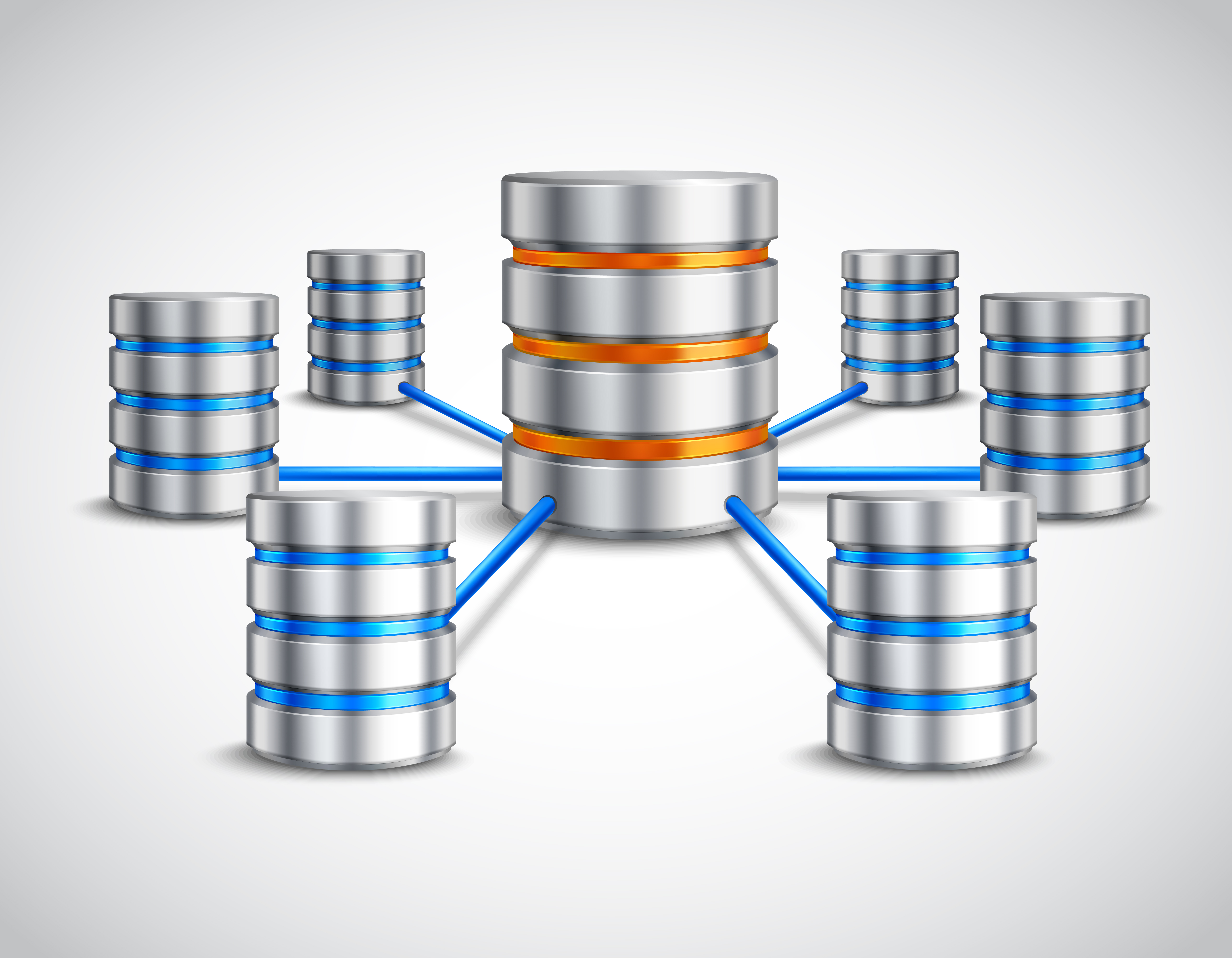 Network database concept 444327 Vector Art at Vecteezy