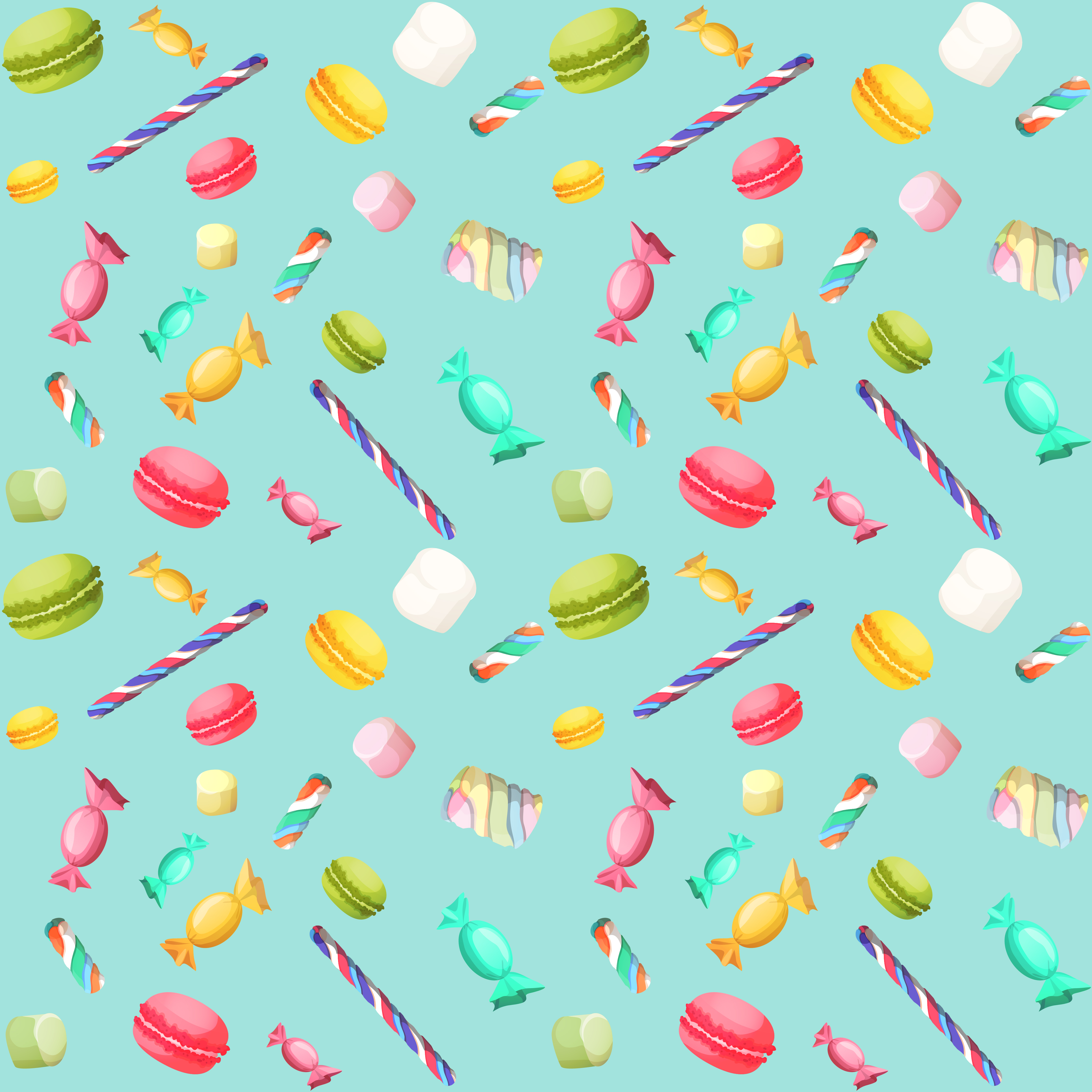 Candy seamless pattern 460263 Vector Art at Vecteezy