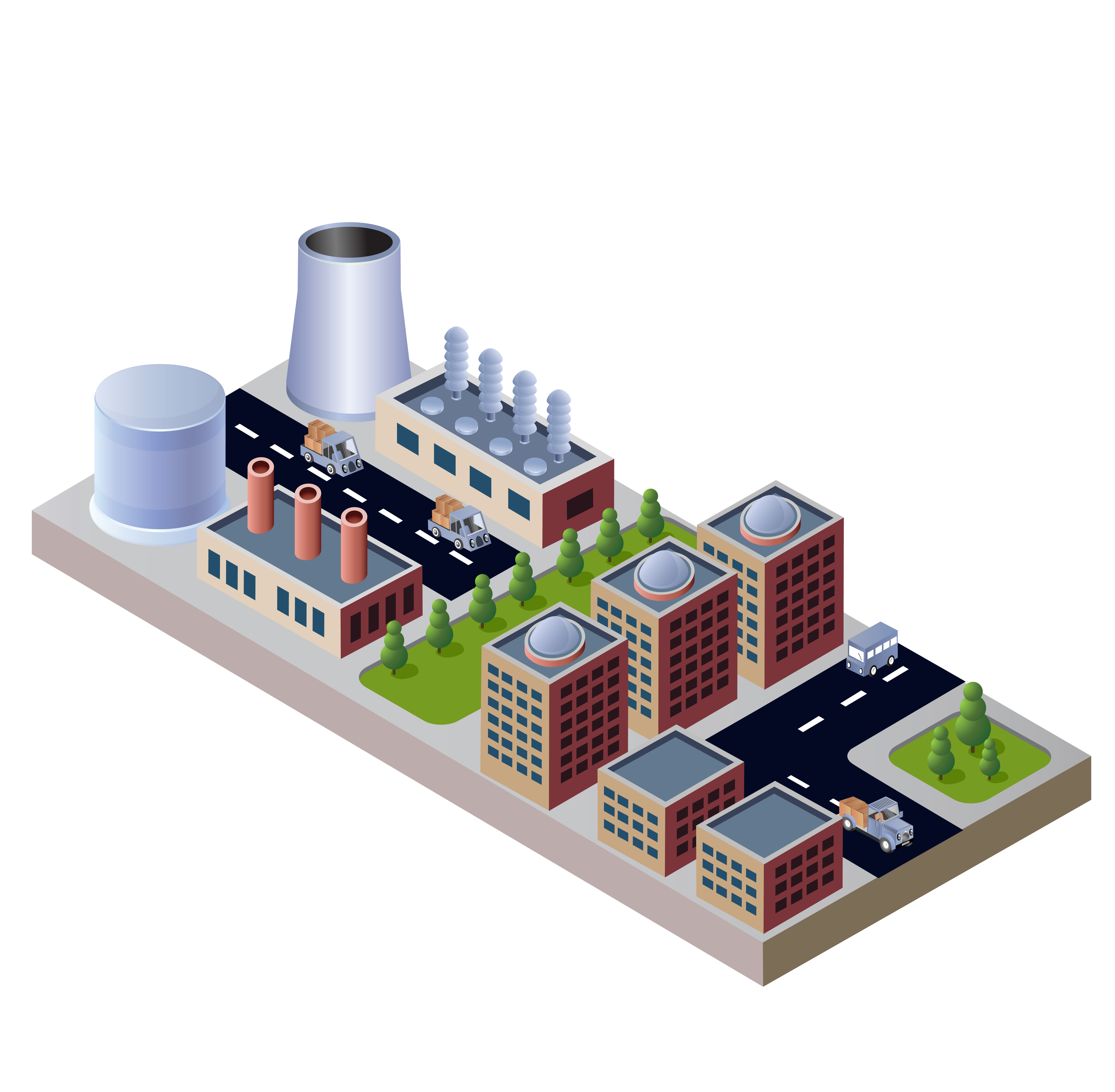 Isometric city 511769 Download Free Vectors, Clipart