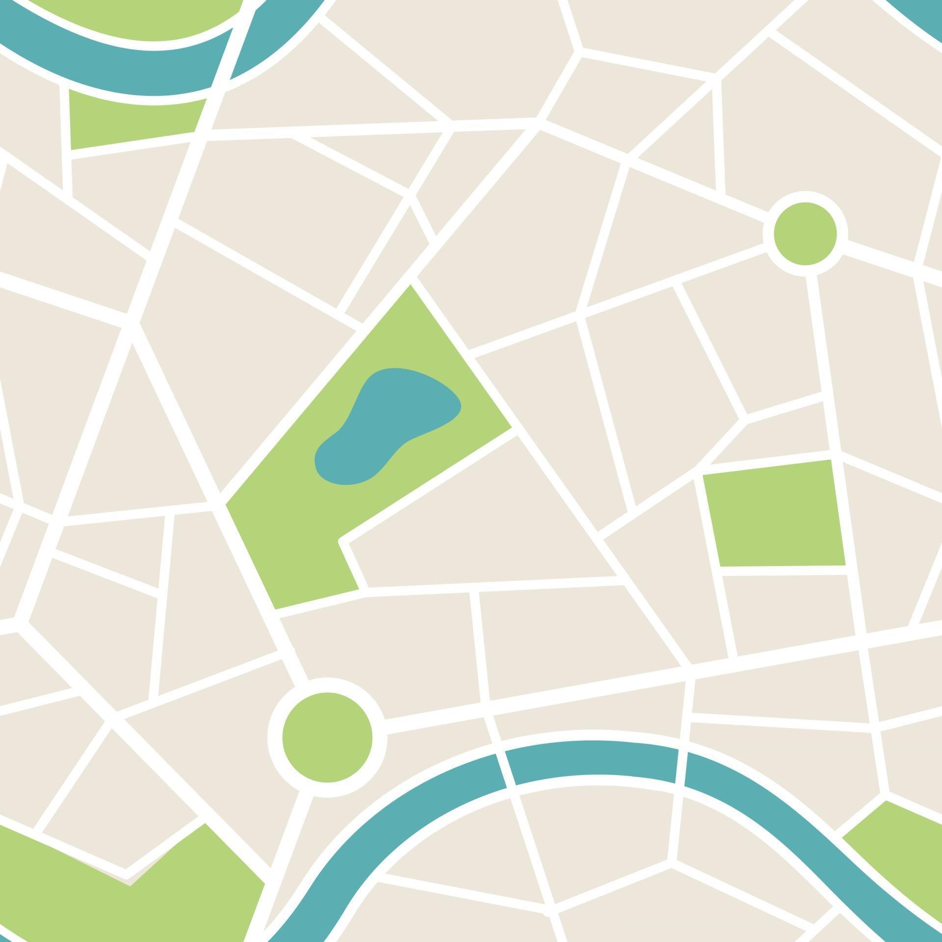 Abstract city map. Seamless pattern. Roads, navigation, GPS. Use for