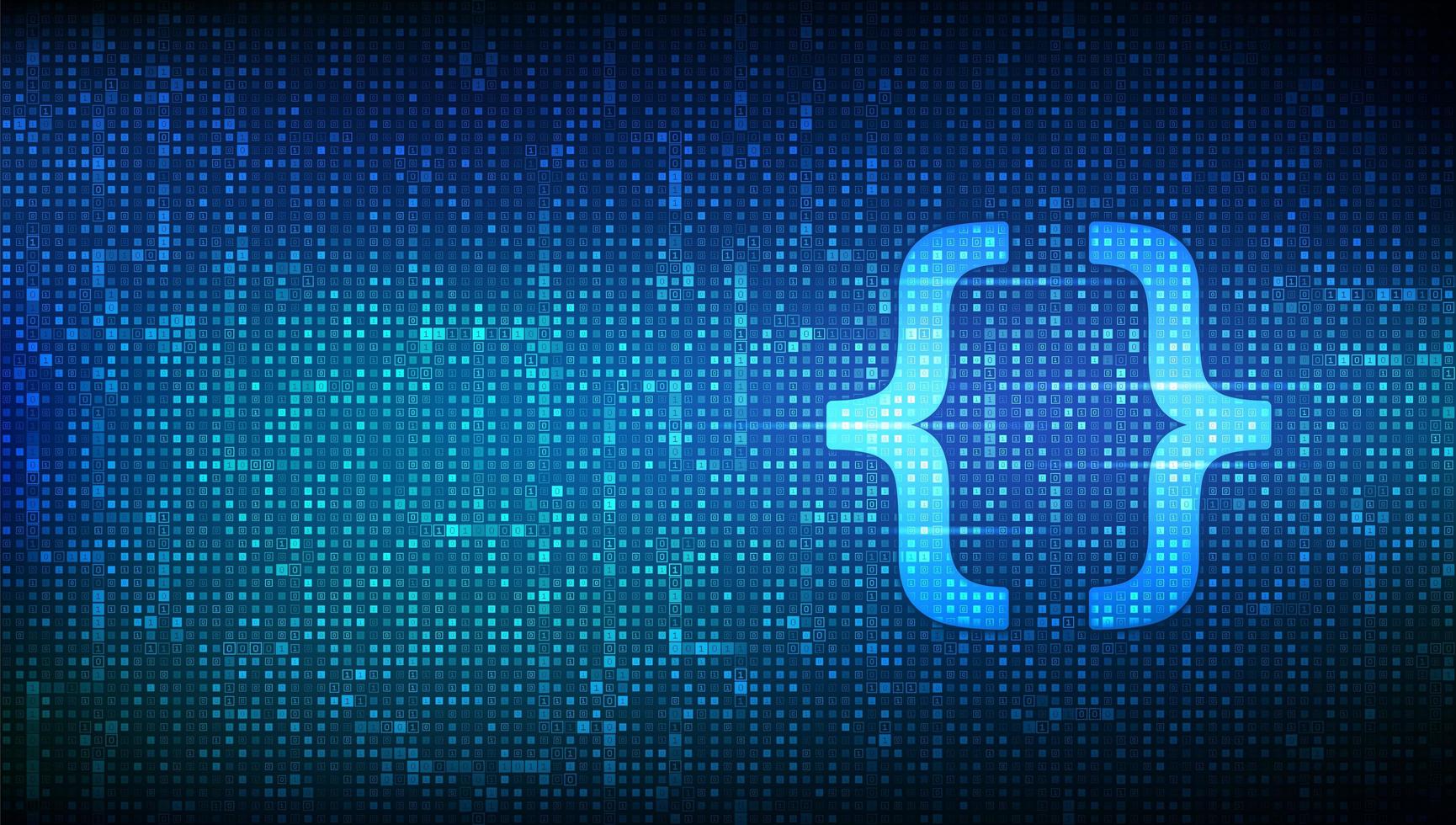 Programming code. Coding or Hacker background. 2949141 Vector Art at