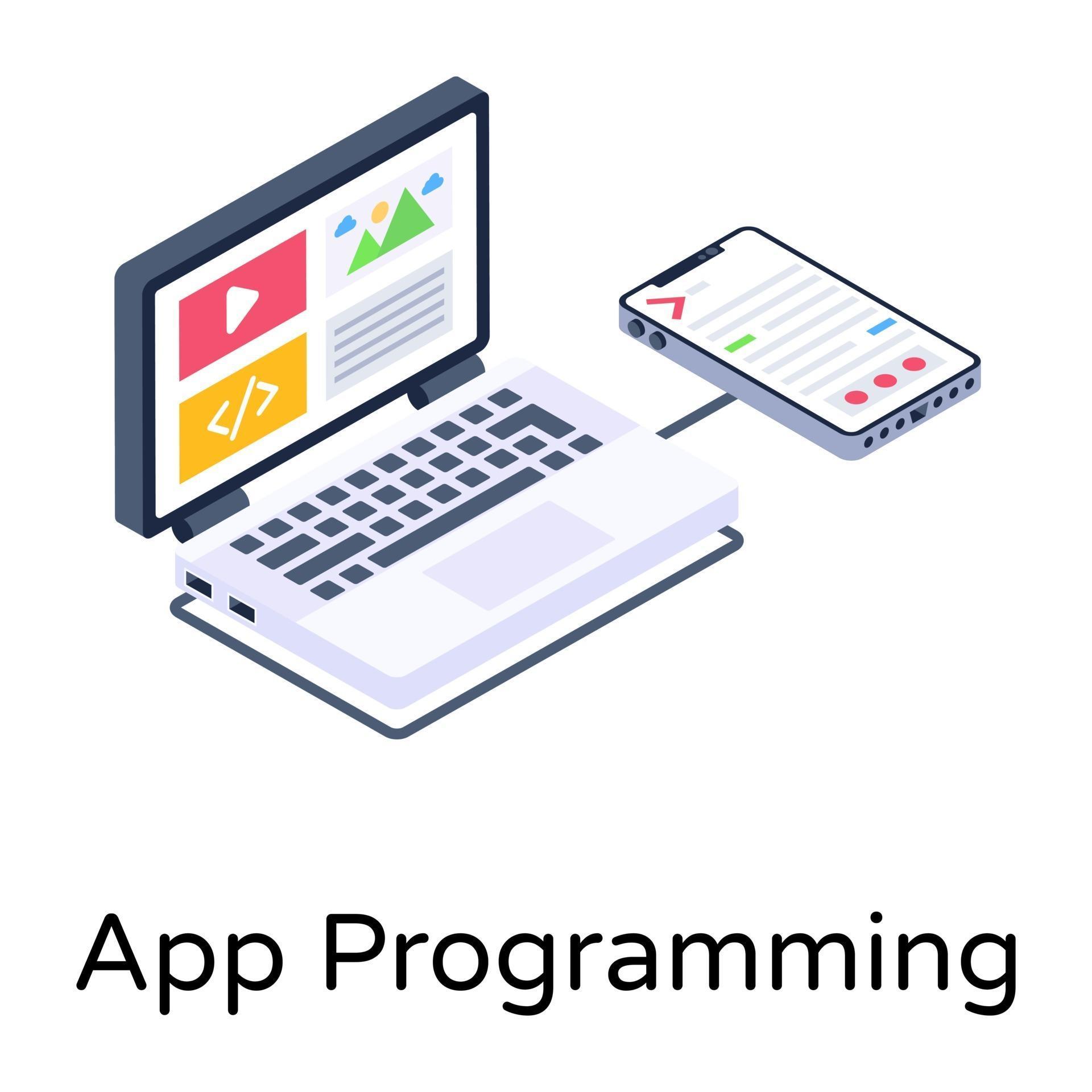 App Programming and Coding 3028203 Vector Art at Vecteezy