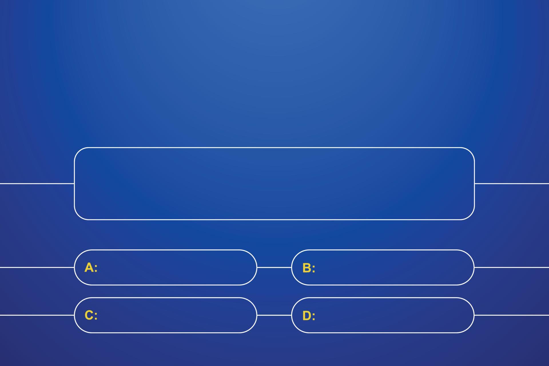 Question and answers template. Quiz game in tv. 9016535 Vector Art at