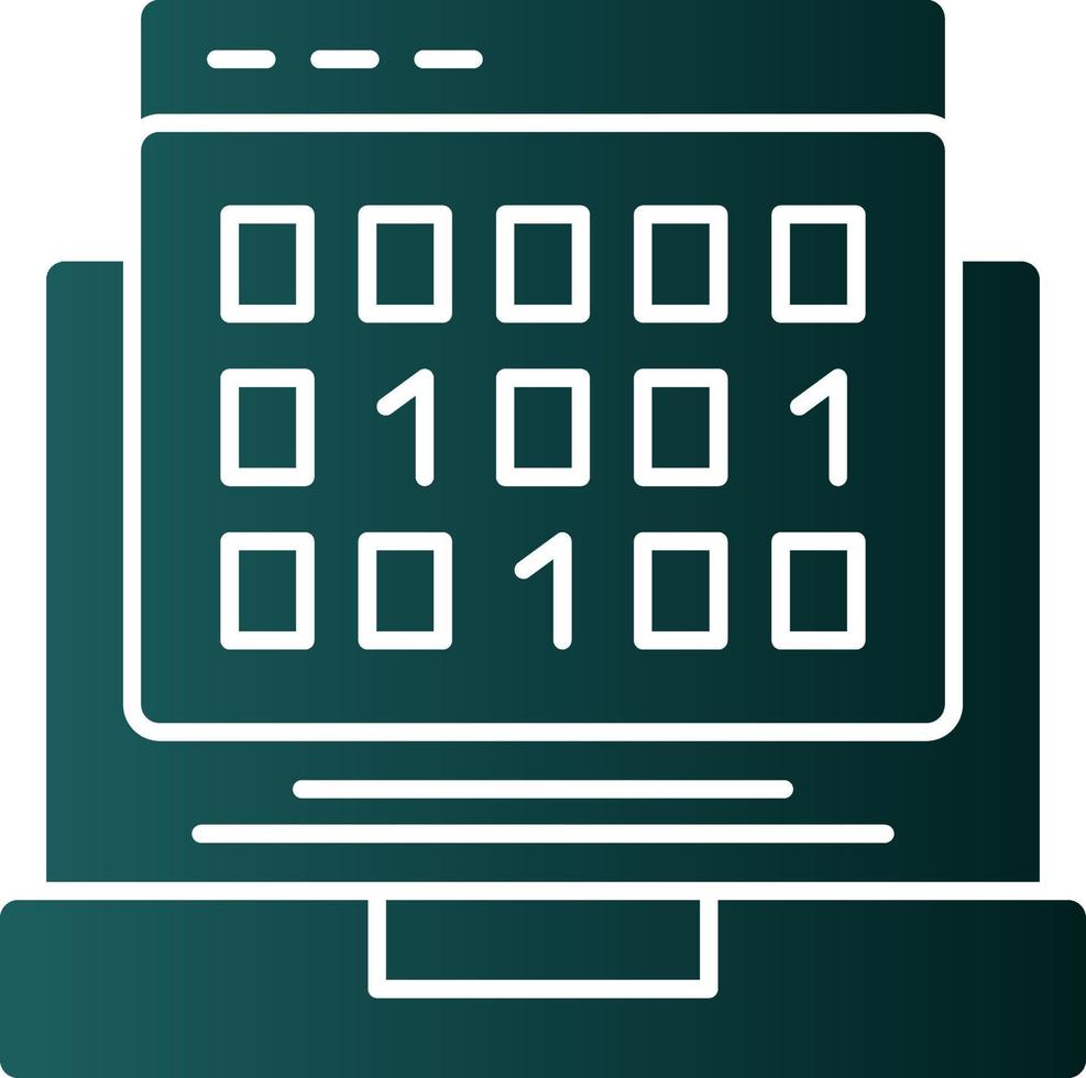 Binary Code Vector Icon Design 15010728 Vector Art at Vecteezy