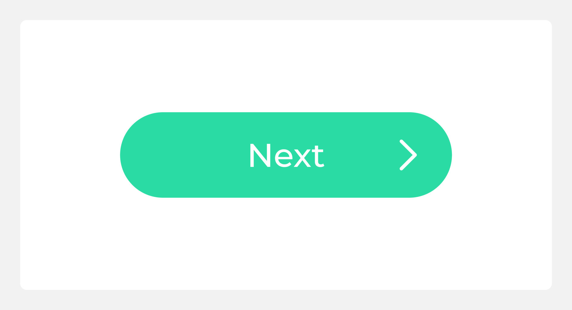 Active next move button UI element template. Editable isolated vector