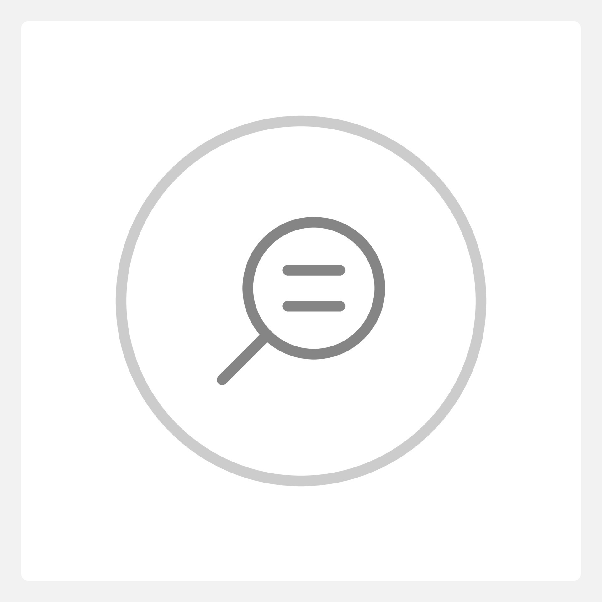 Actual size zoom button UI element template. Editable isolated vector