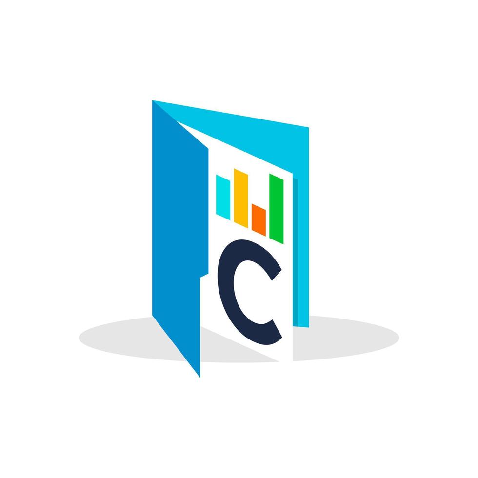 Initial C Chart Folder 16757496 Vector Art at Vecteezy