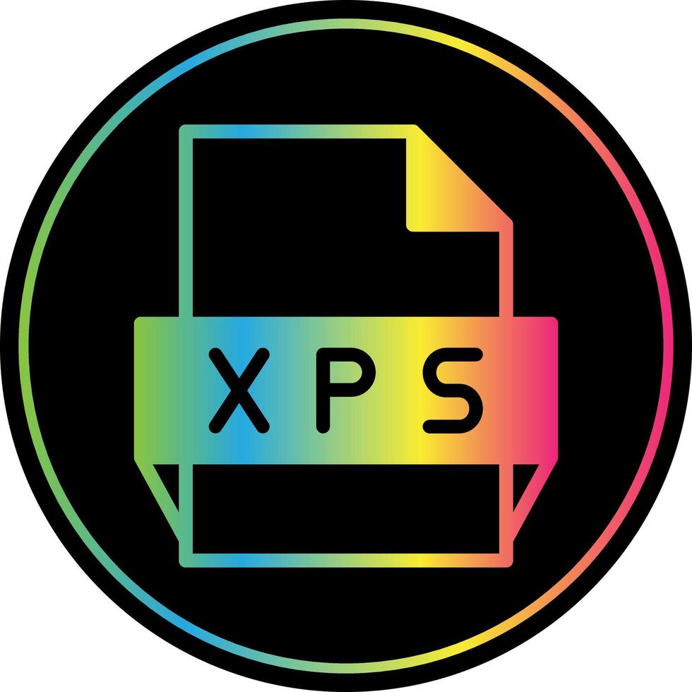 Xps File Format Icon 16904081 Vector Art at Vecteezy