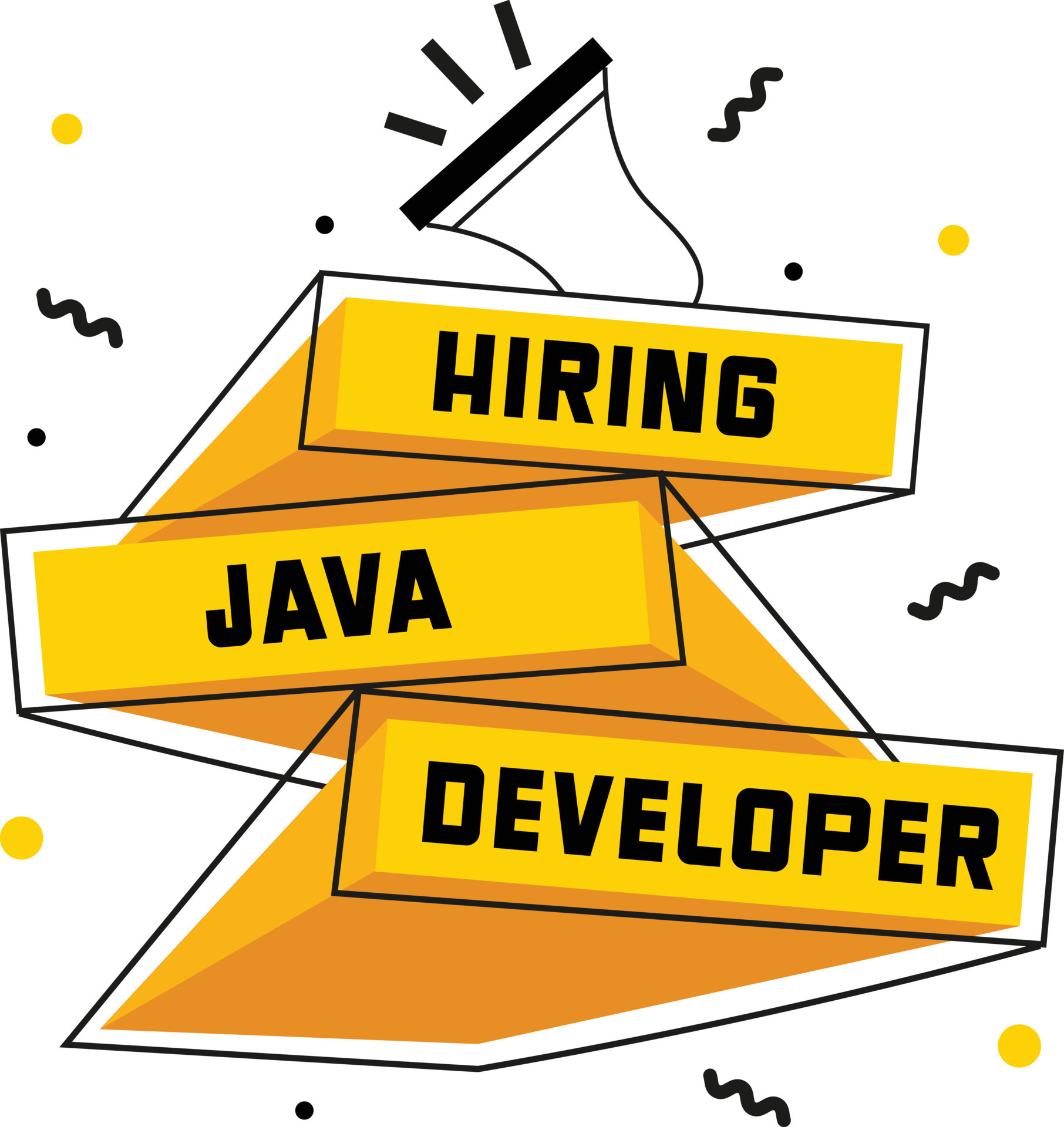Java Developer Hiring Post Graphic 19549521 Vector Art at Vecteezy