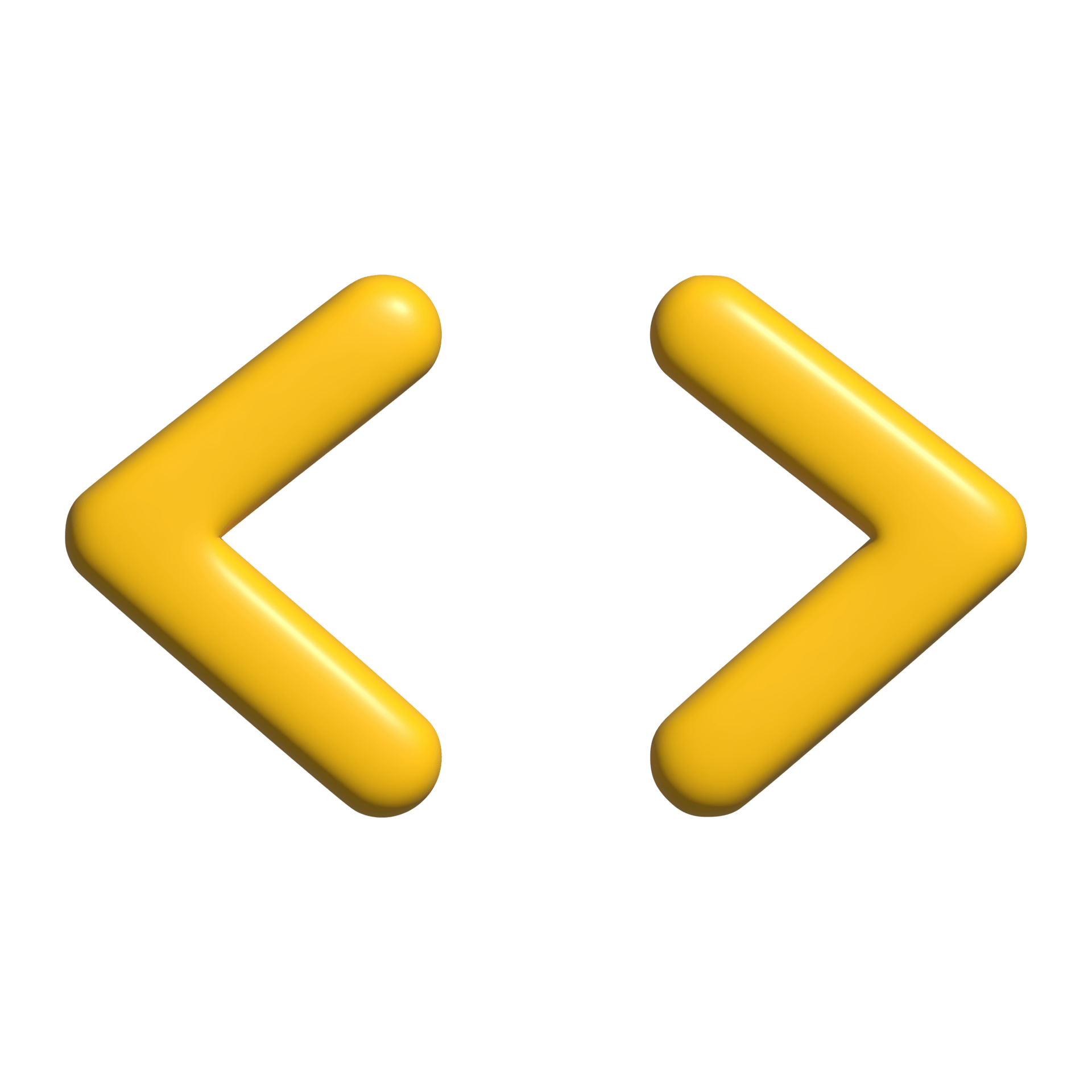 3d icon of arrow code, coding, coder 20032989 PNG
