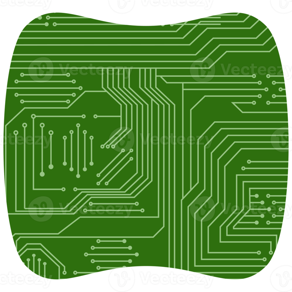 Printed Circuit Board PCB Basic Shape 20692607 PNG
