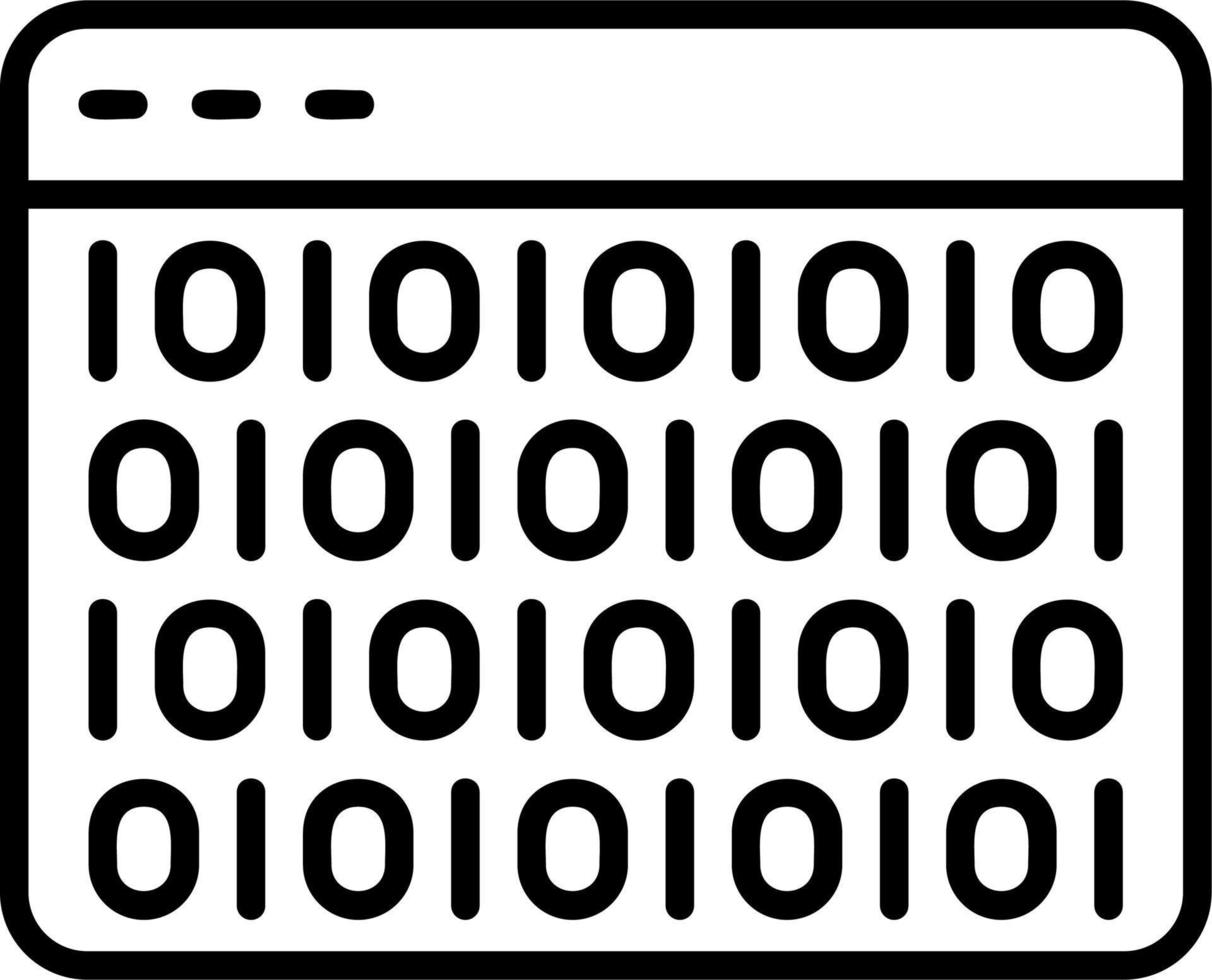 Binary Code Vector Icon 20753611 Vector Art at Vecteezy