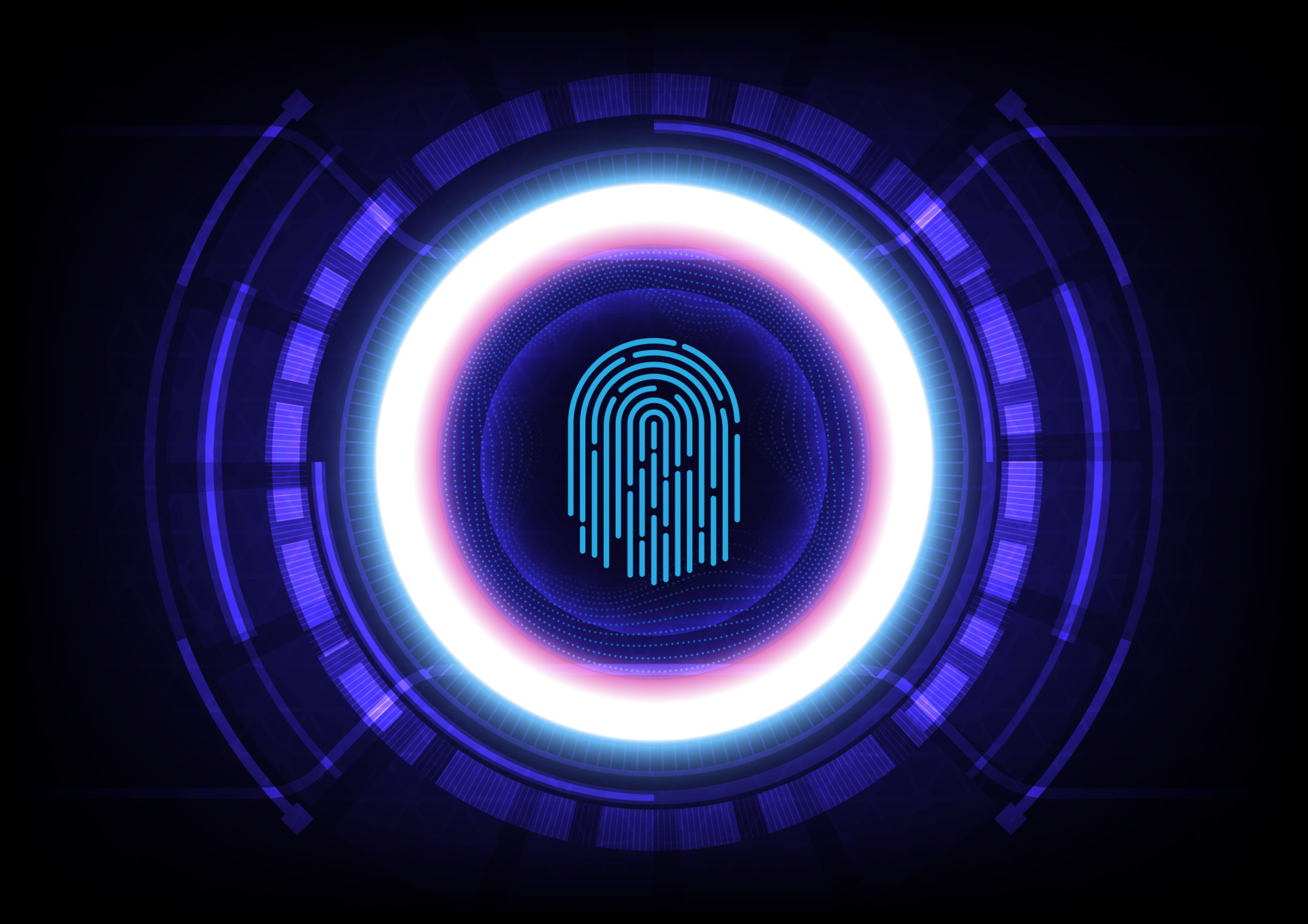 Abstract digital conceptual technology with finger print scanning for(04)