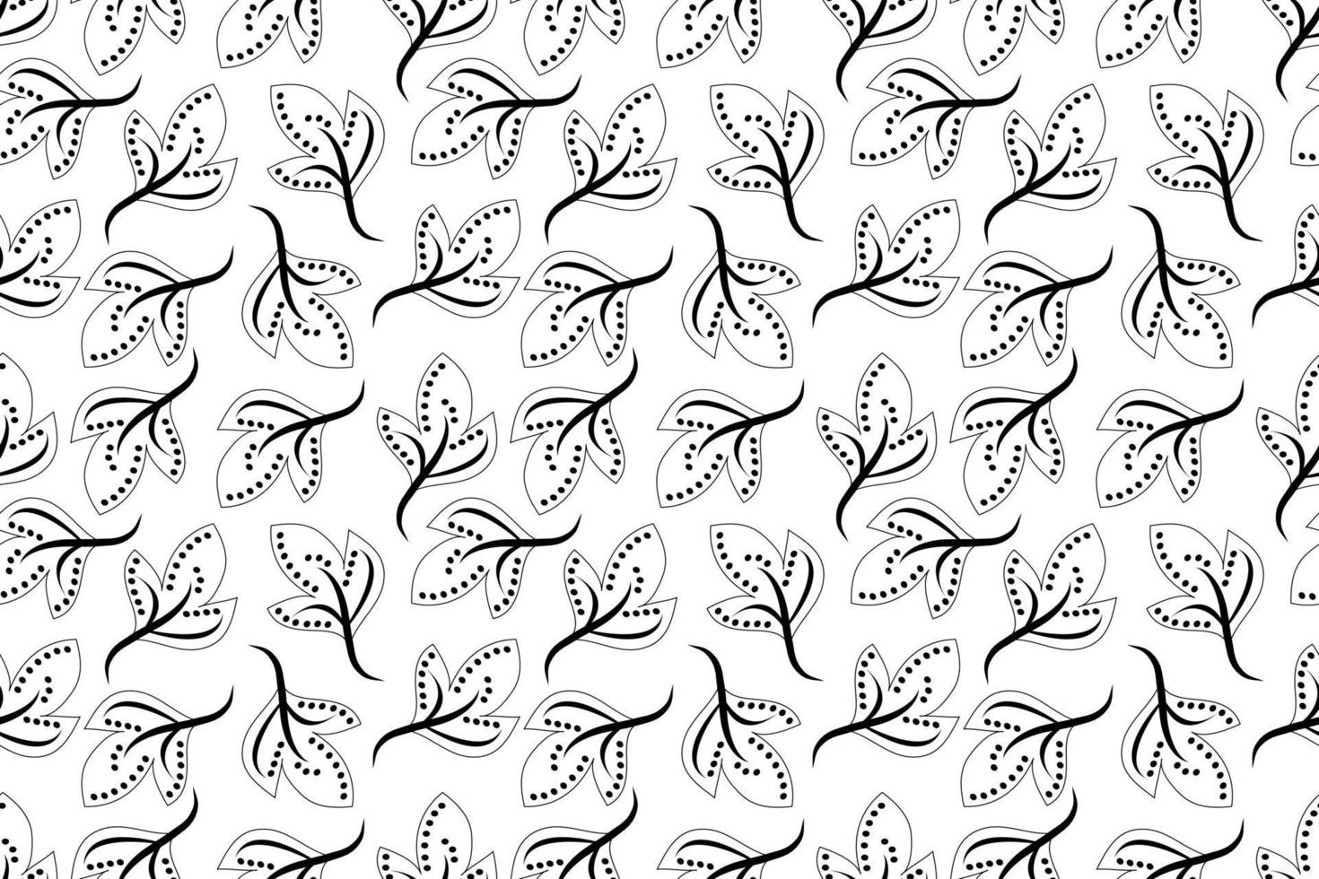 Abstract Leaves Pattern 21676310 Vector Art at Vecteezy