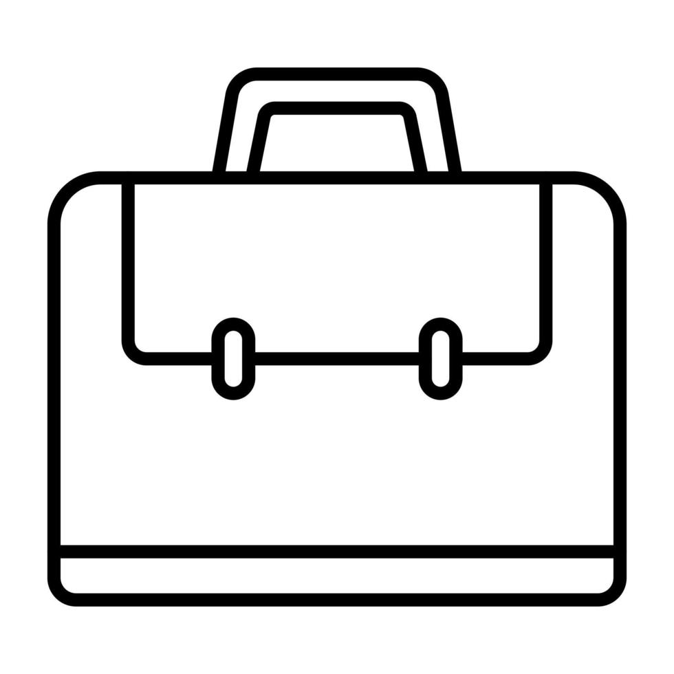 Briefcase vector icon 21708293 Vector Art at Vecteezy