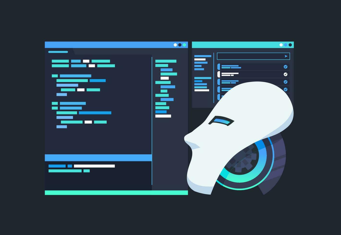 Coding Assistant Artificial Intelligence Robot Programming Pair Code