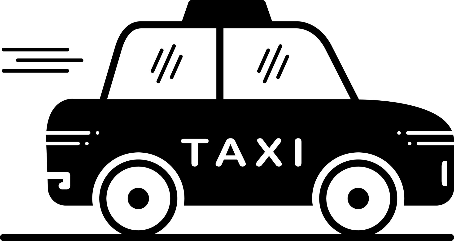 solid icon for taxi 23817985 Vector Art at Vecteezy
