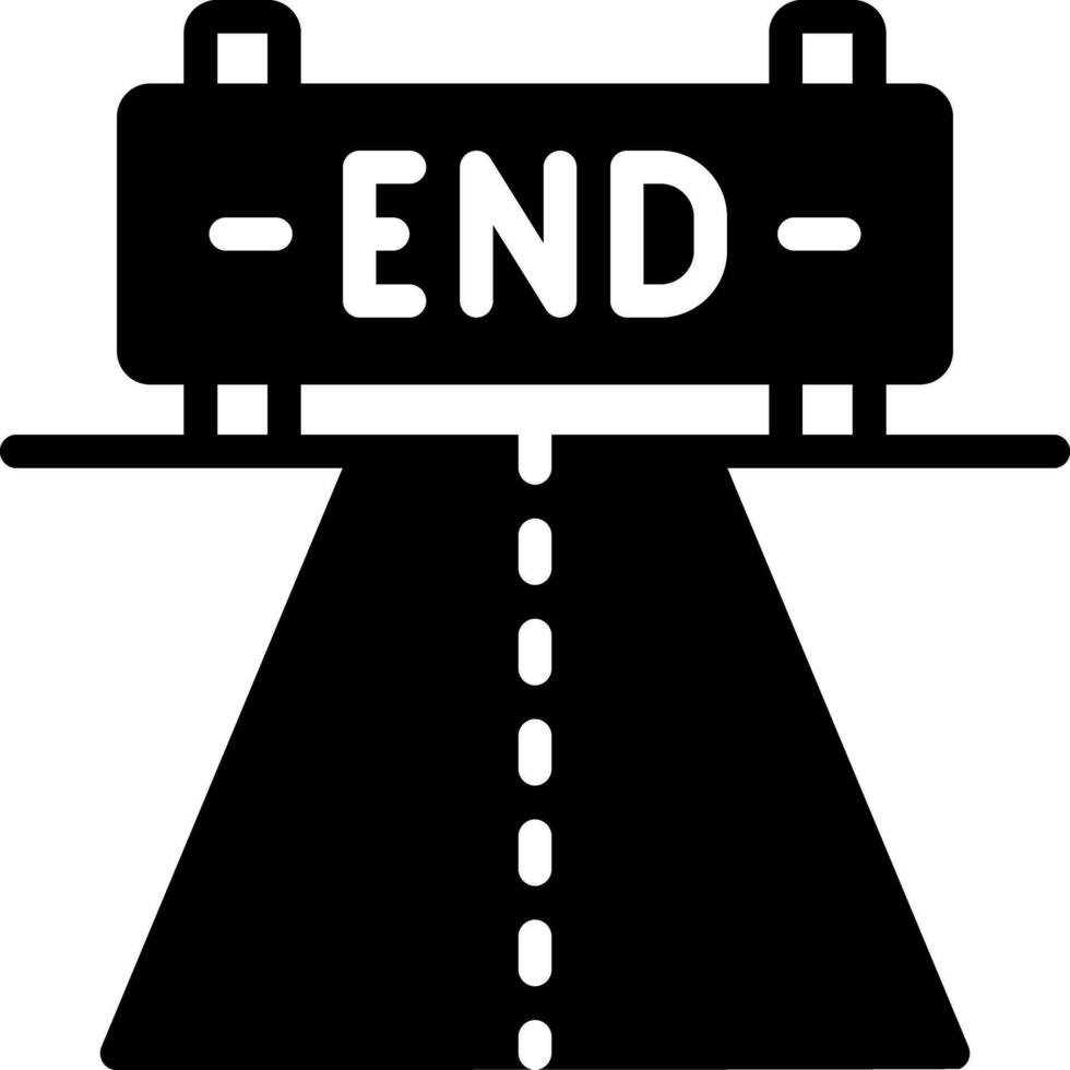 solid icon for end 25036545 Vector Art at Vecteezy